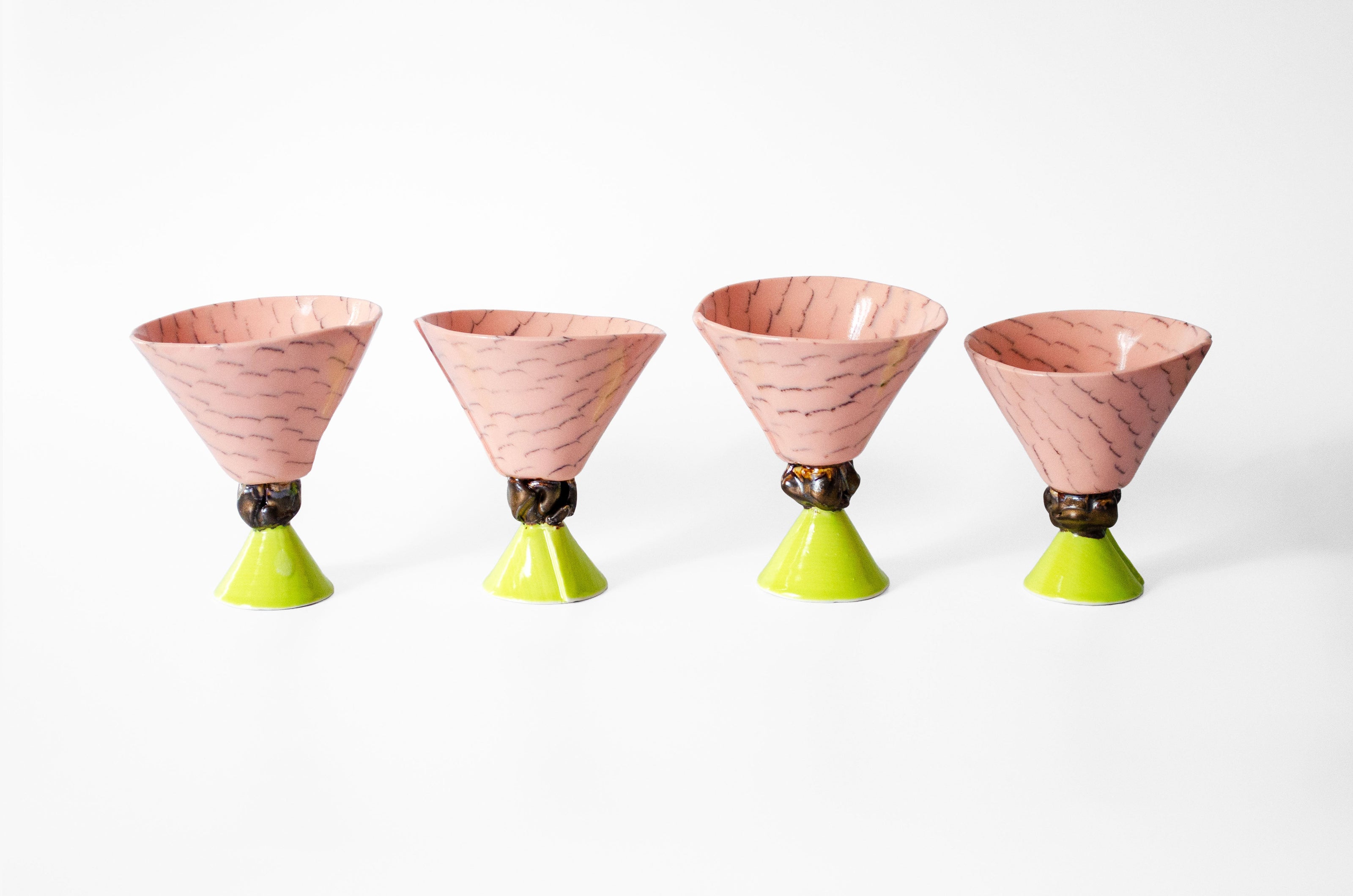 Abstract Botanic Cocktail Cup Cocktail Cup Saori M Stoneware