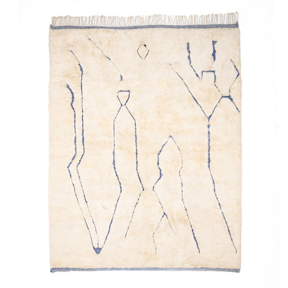 Freedom - Luxury Shag Moroccan Rug mrirt rug Benisouk