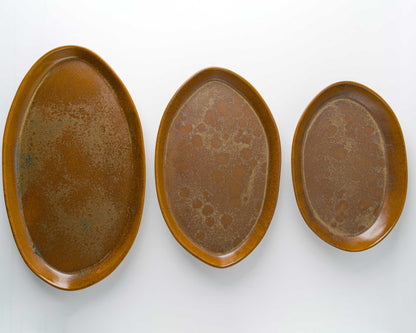 3 Piece Serving Platter Set Set Haand
