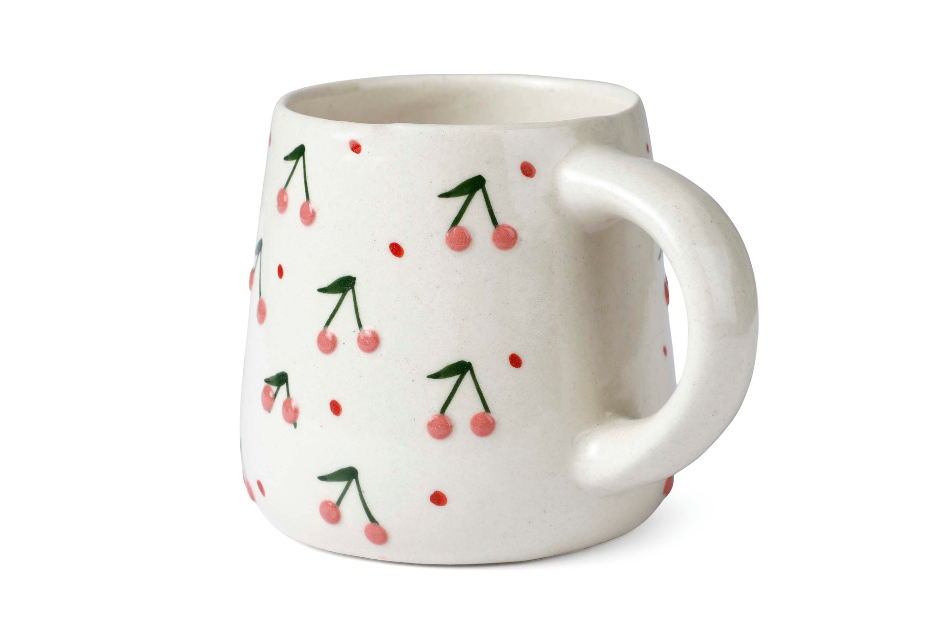 Handcrafted Cherry Blossom Ceramic Mug | Set of 4 Mug Casa Amarosa