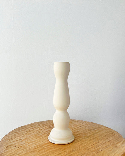 One-of-a-Kind Ceramic Candle Holders | Ivory Candles atacama home Ivory-9