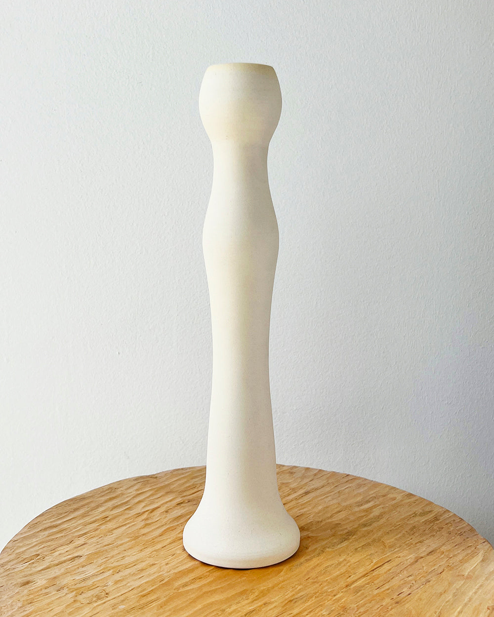 One-of-a-Kind Ceramic Candle Holders | Ivory Candles atacama home Ivory-1