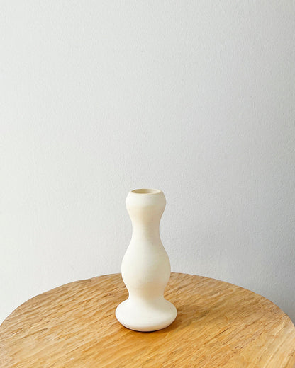 One-of-a-Kind Ceramic Candle Holders | Ivory Candles atacama home Ivory-11