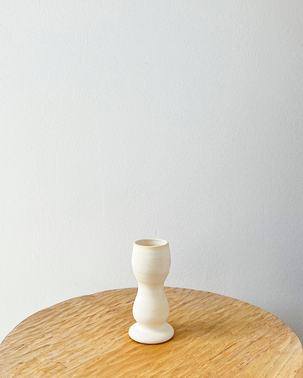 One-of-a-Kind Ceramic Candle Holders | Ivory Candles atacama home Ivory-12