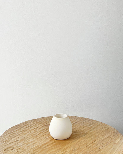 One-of-a-Kind Ceramic Candle Holders | Ivory Candles atacama home Ivory-15