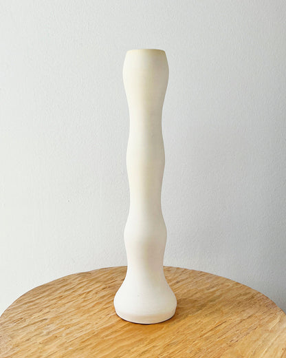 One-of-a-Kind Ceramic Candle Holders | Ivory Candles atacama home Ivory-3