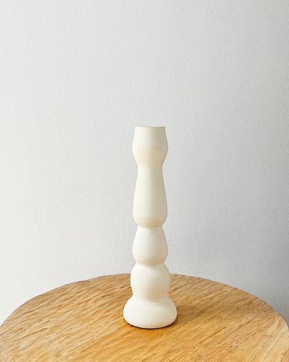 One-of-a-Kind Ceramic Candle Holders | Ivory Candles atacama home Ivory-7