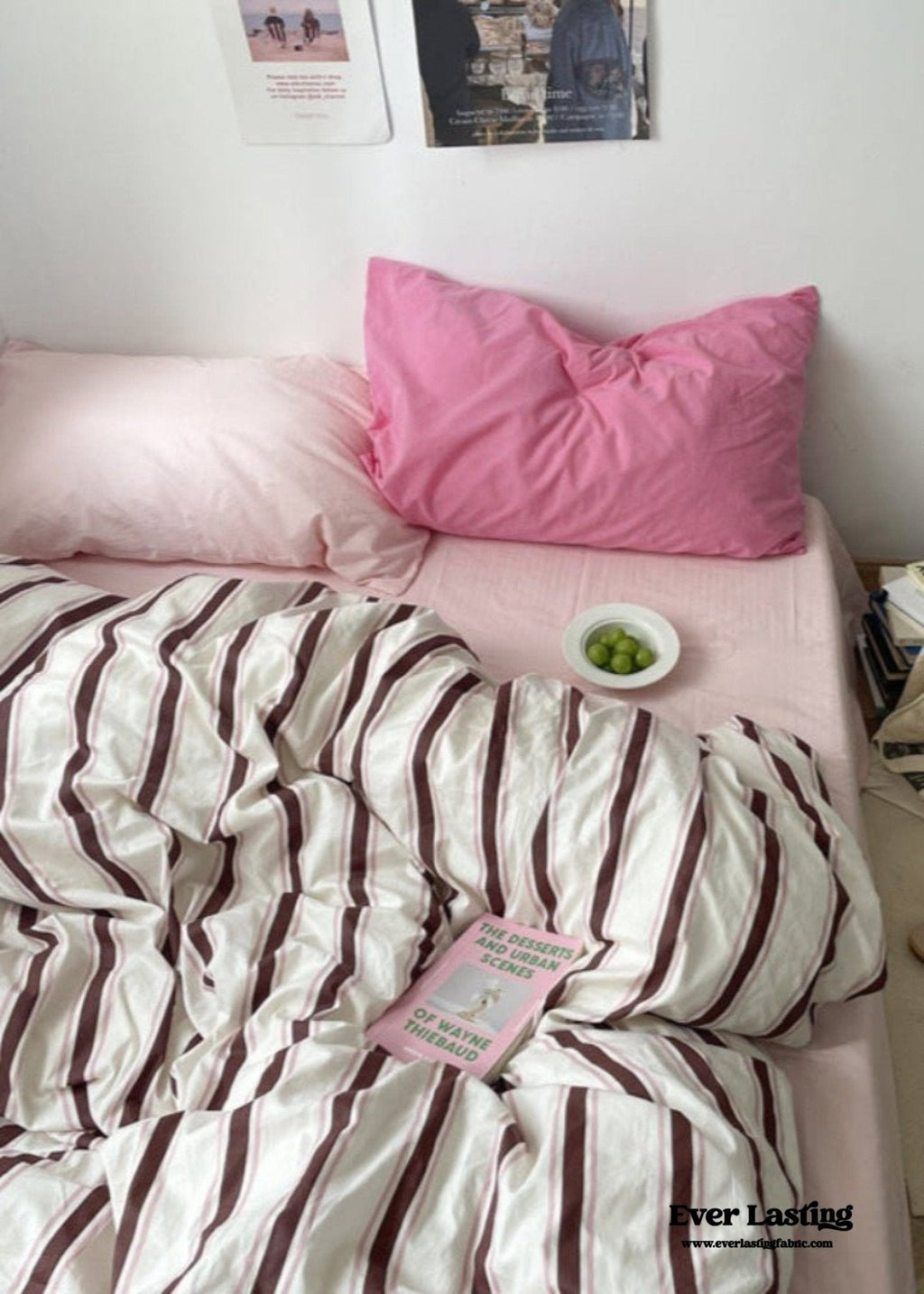Liam Striped Bedding Set / Blue