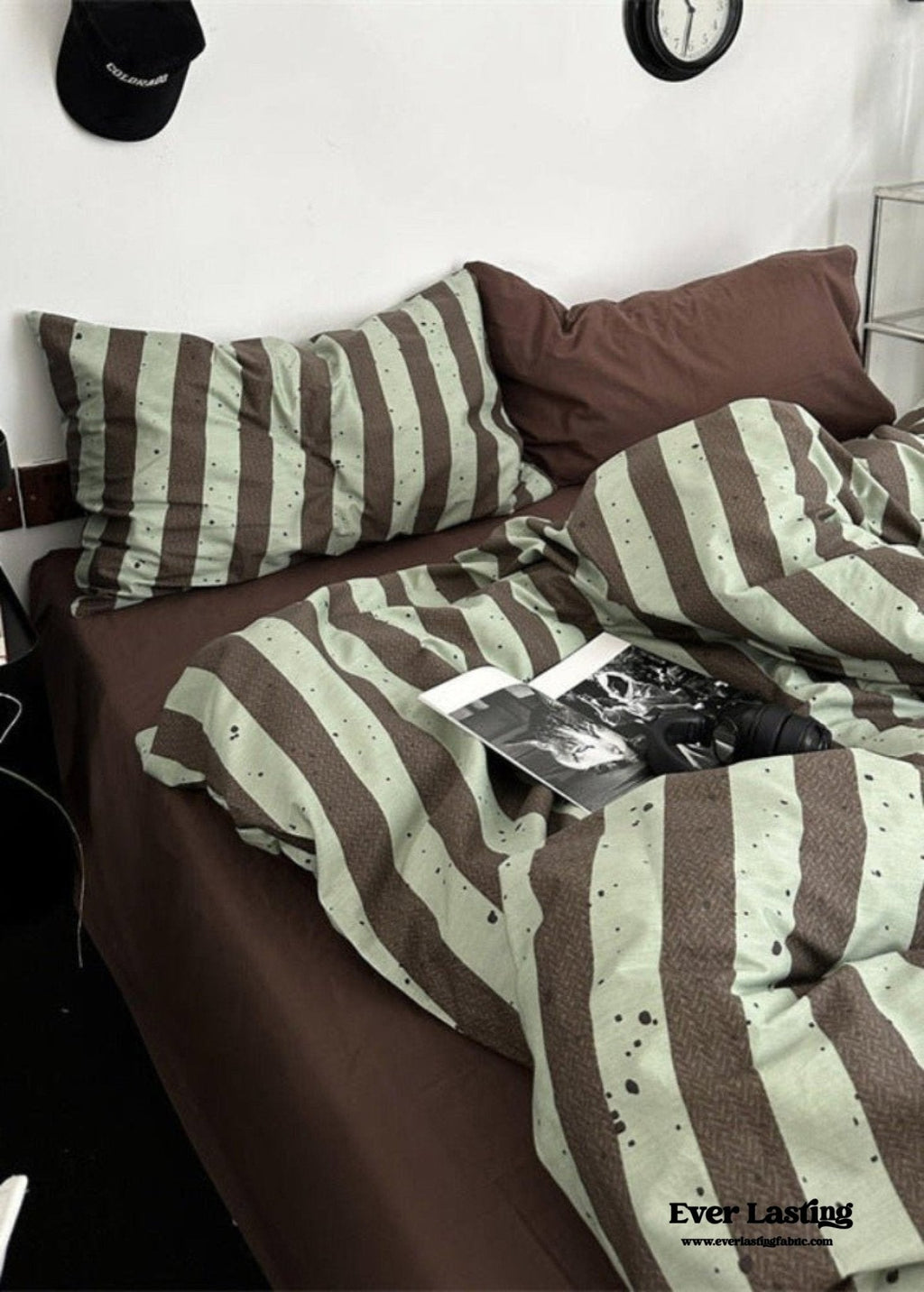 Liam Striped Bedding Set / Blue