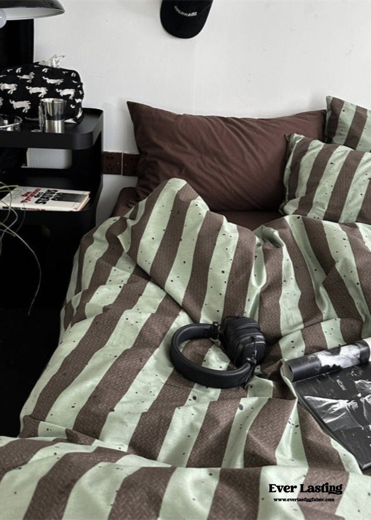 Liam Striped Bedding Set / Blue
