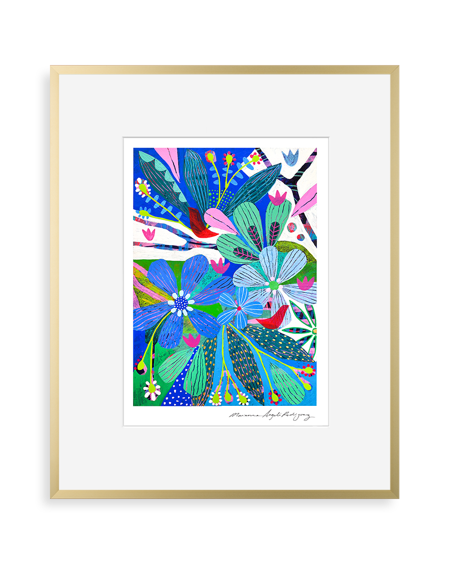 NIGHTINGALE PRINT print Marianne Angeli Rodriguez Gallery