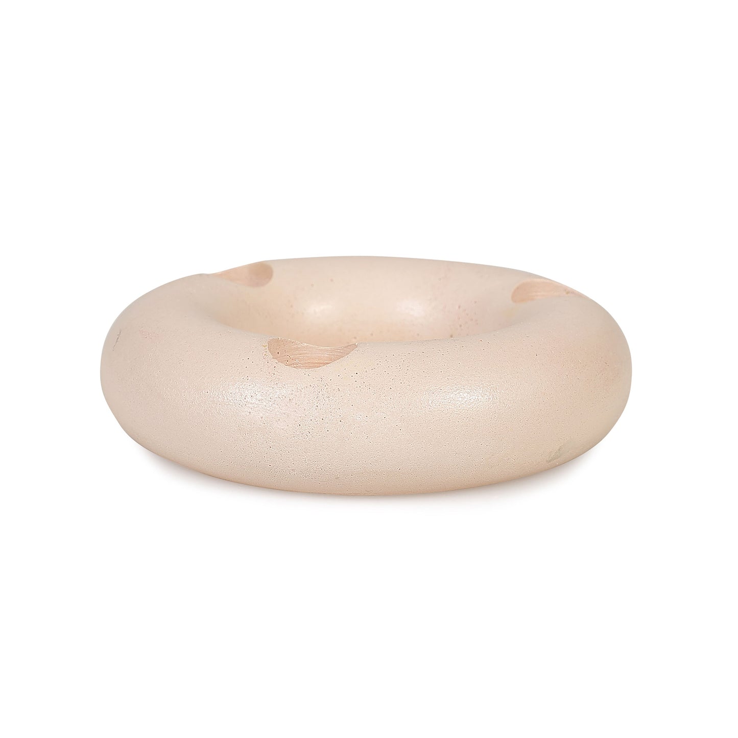 Nordic Donut Concrete Candle Holder | Set of 2 | Blush