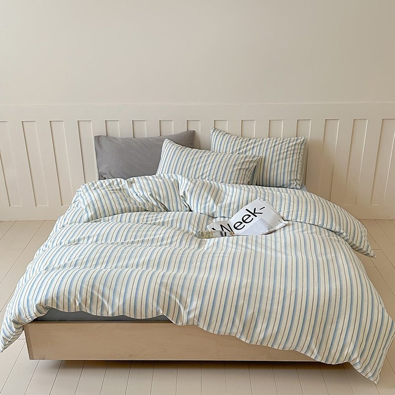 Parker Minimalist Striped Bedding Set