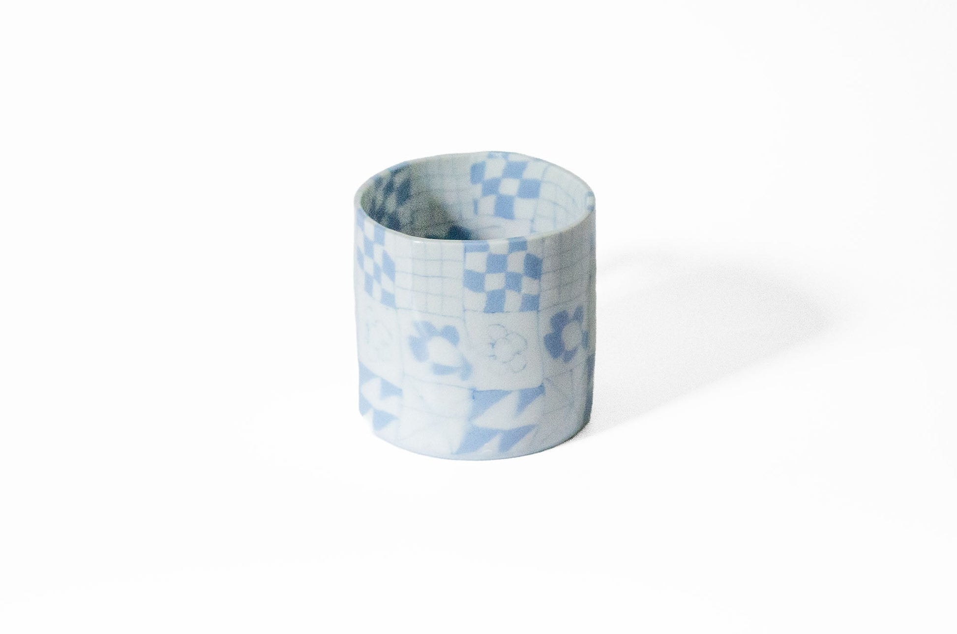Nerikomi Patchwork Pattern Mug Mug Saori M Stoneware