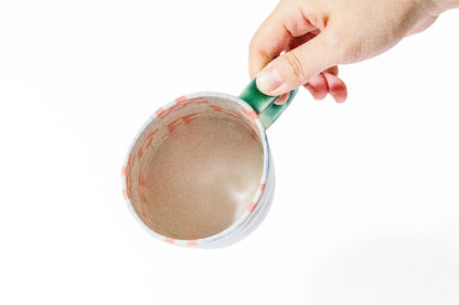 Nerikomi Patchwork Pattern Mug Mug Saori M Stoneware