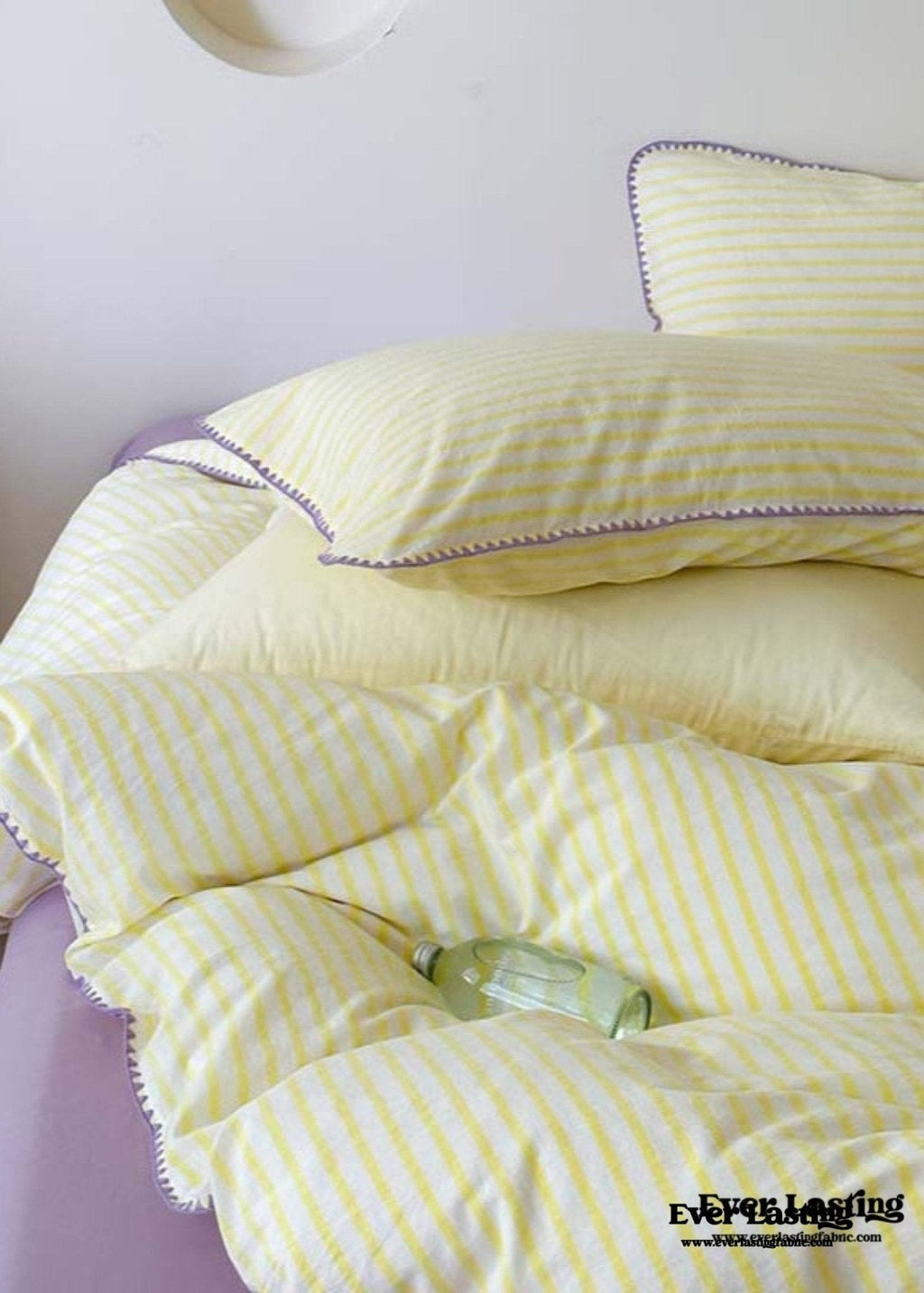 Pepper Candy Stripe Bedding Set