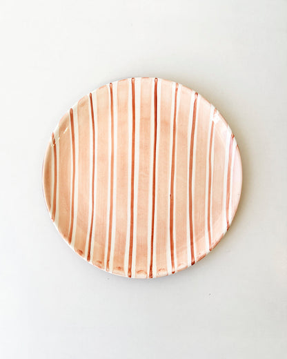 Casa Cubista Cabana Plates and Bowls | Pink Salad Plate atacama home Dinner Plate