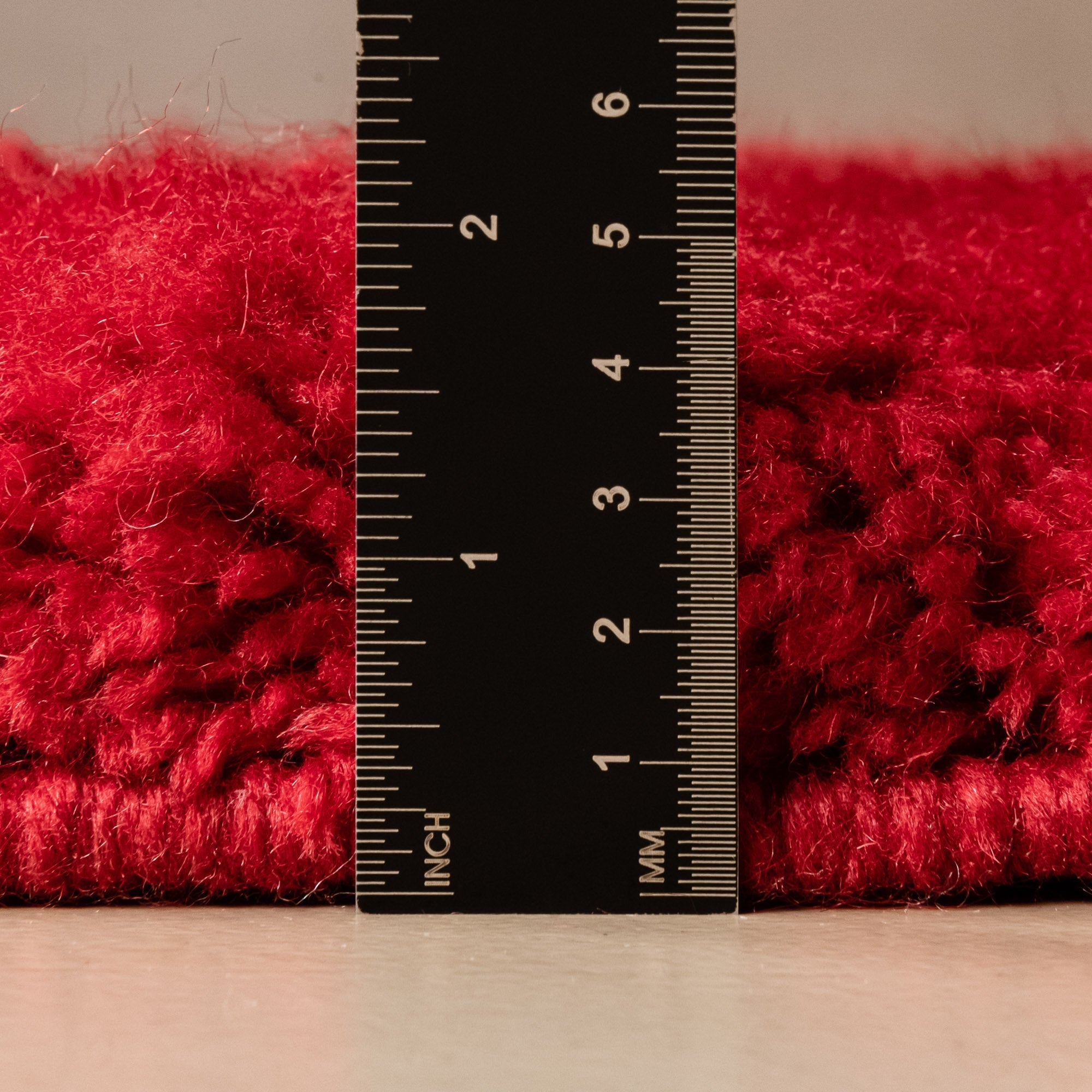 Ruby Rhapsody Luxury Shag Moroccan Rug
