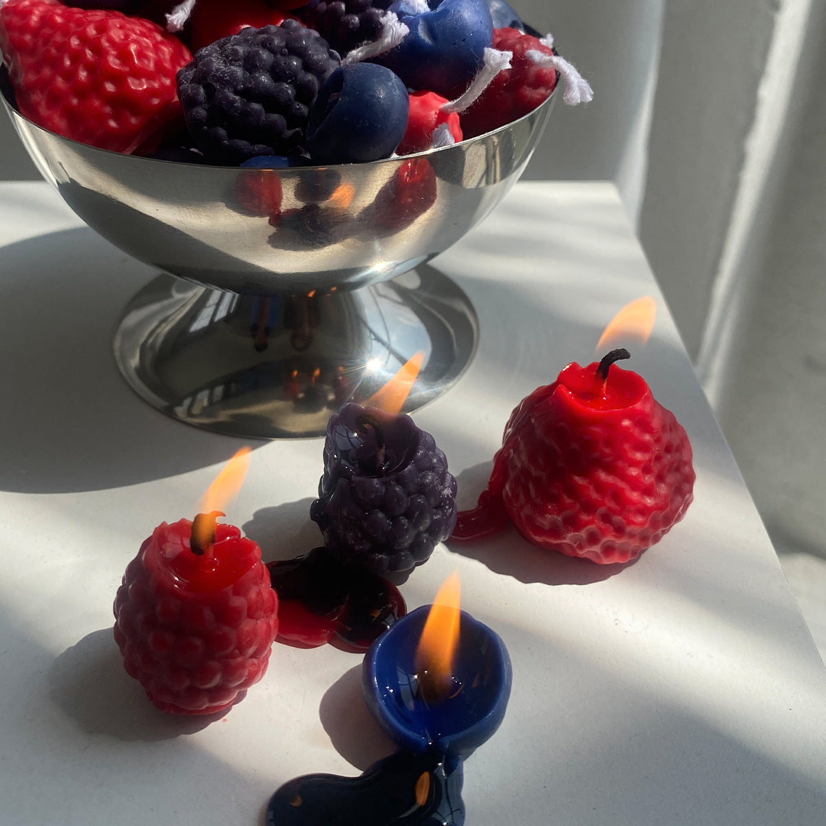 Mixed Berry Candles | 16 Pack Farmers Markets Scandles