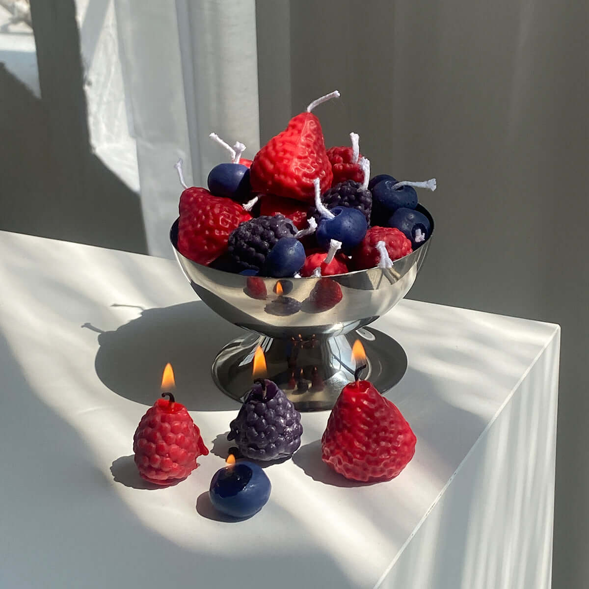 Mixed Berry Candles | 16 Pack Farmers Markets Scandles