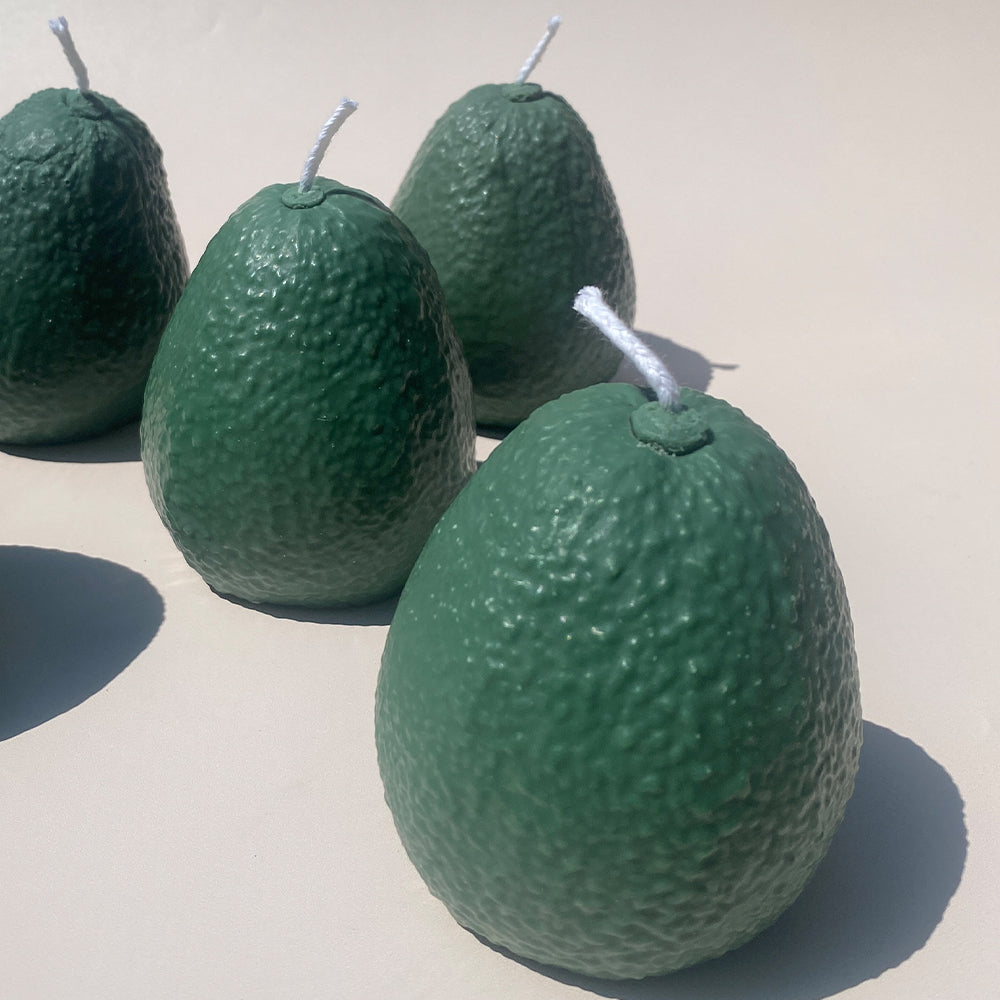 Large Avocado Candle | Soy Wax Farmers Markets Scandles