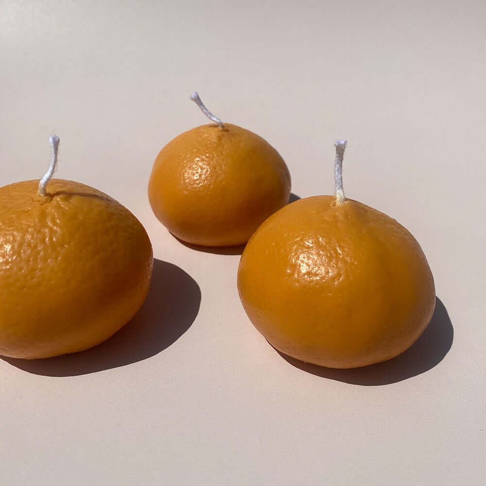 Mandarin Candle Farmers Markets Scandles Orange Citron and Mandarin 3 Pack of Mandarin
