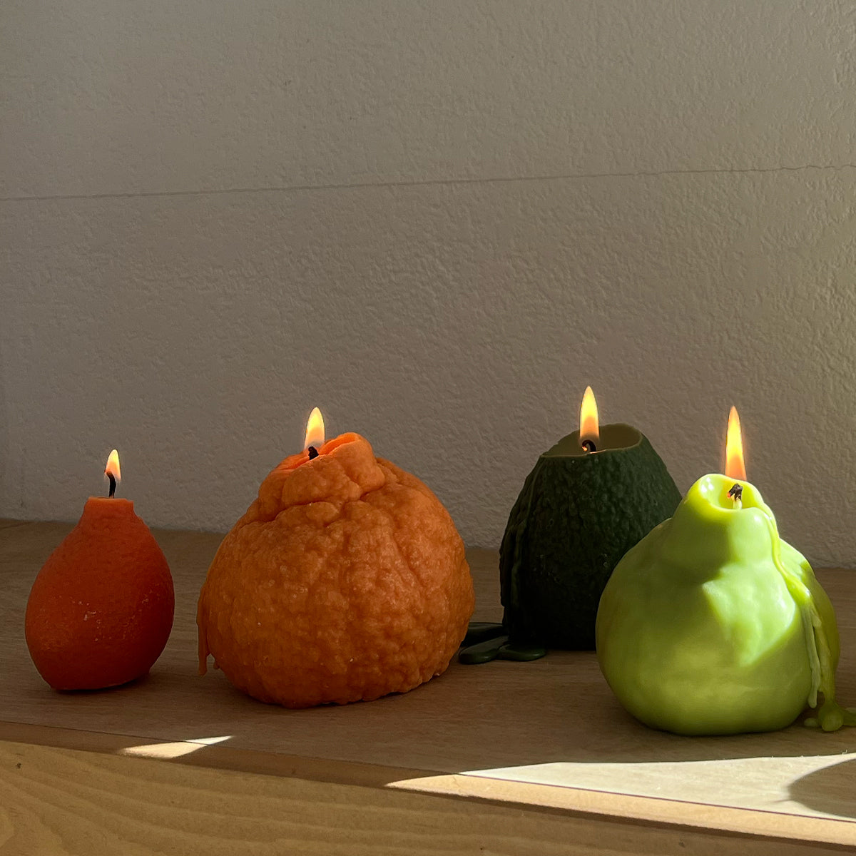 Large Dekopon Orange Candle | Hand-Poured Soy Wax Farmers Markets Scandles