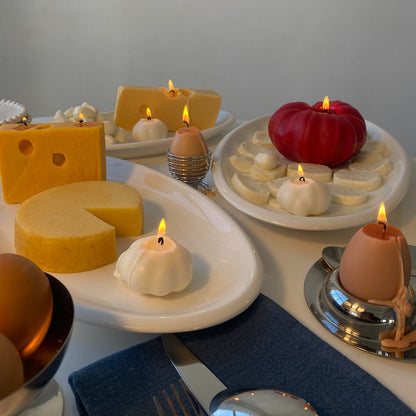 Swiss Cheese Candle | Hand-Poured Soy Wax Farmers Markets Scandles