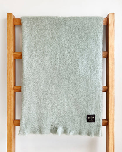 Seafoam Mohair Blanket Throw Throw atacama home