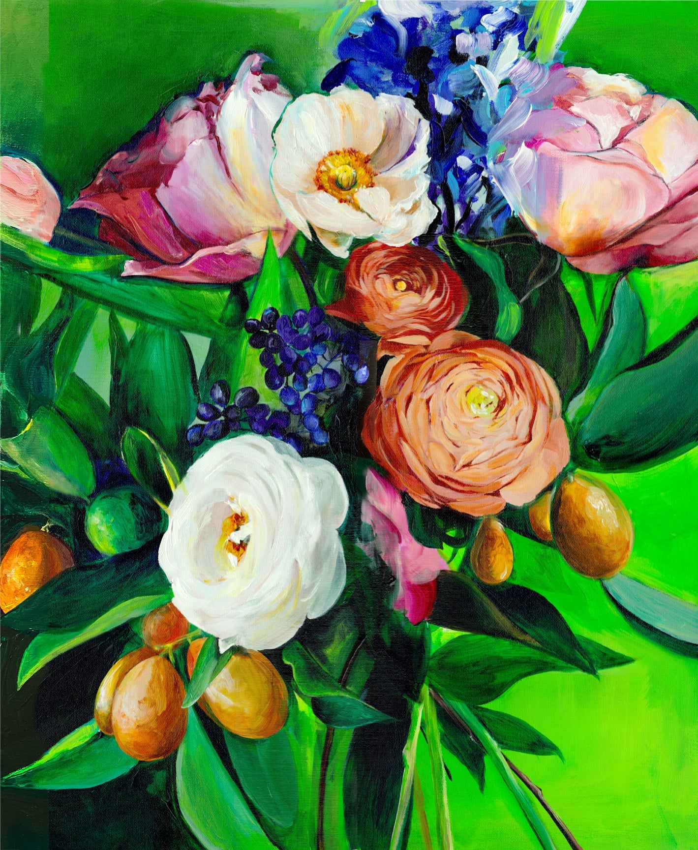 She Lit a Fire Art Print Artwork Mai Autumn