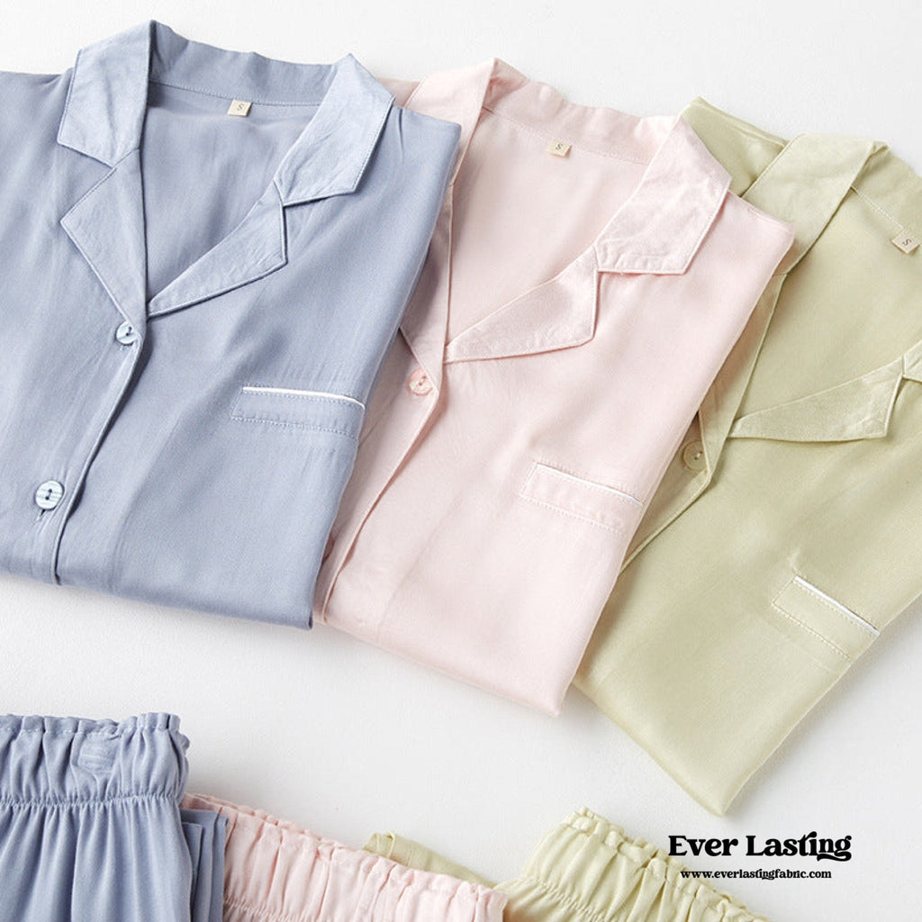 Classic Morandi Cotton Pajama Set