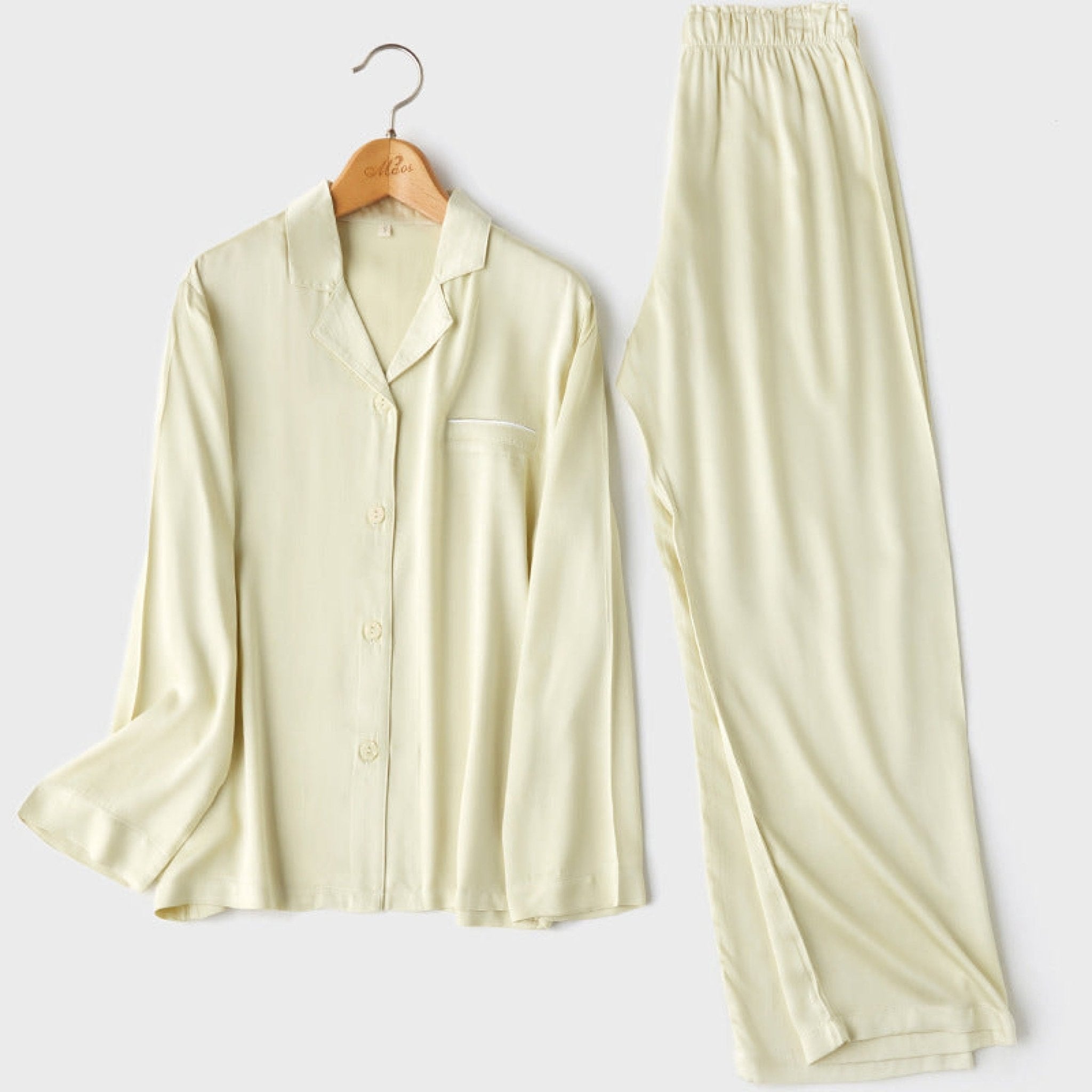 Classic Morandi Cotton Pajama Set