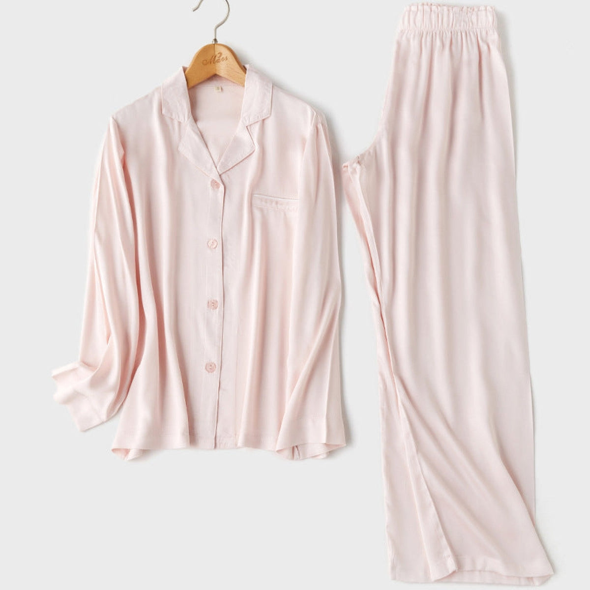 Classic Morandi Cotton Pajama Set