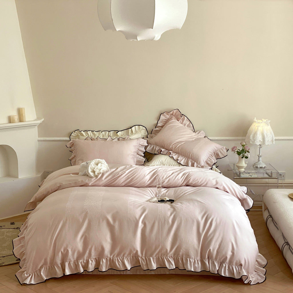 Silky Ruffle Pillowcases