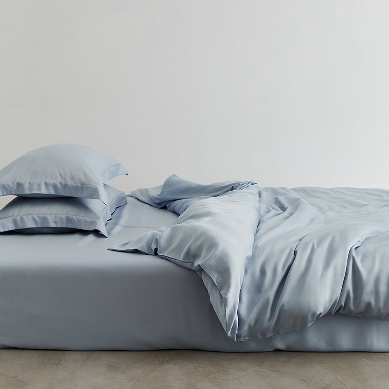 Silky Solid Tencel Bedding Set / Pink