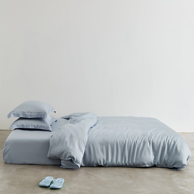Silky Solid Tencel Bedding Set / Pink