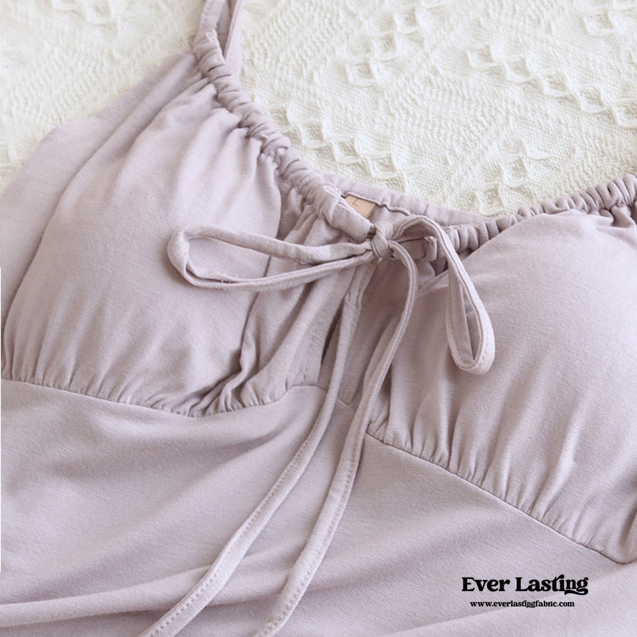 Solid Three-Piece Pajama Set