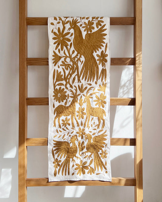 Embroidered Table Runner Tablecloth atacama home