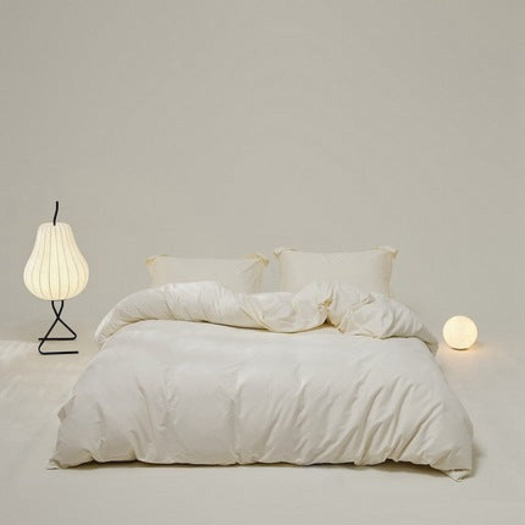 Velvære Luxe Solid Color Cotton Bedding Set