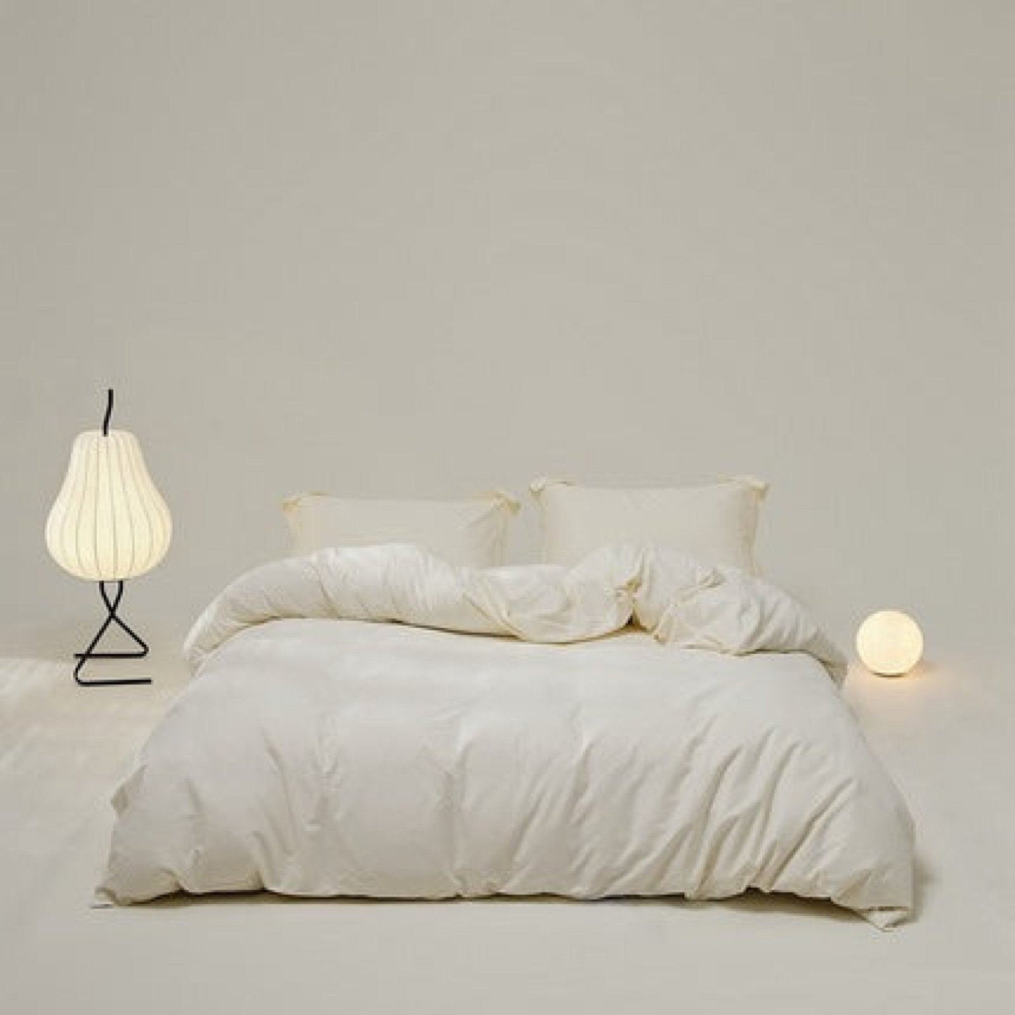 Velvære Luxe Solid Color Cotton Bedding Set