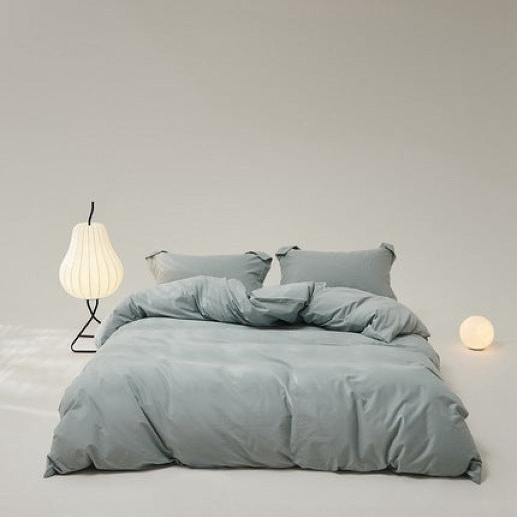 Velvære Luxe Solid Color Cotton Bedding Set