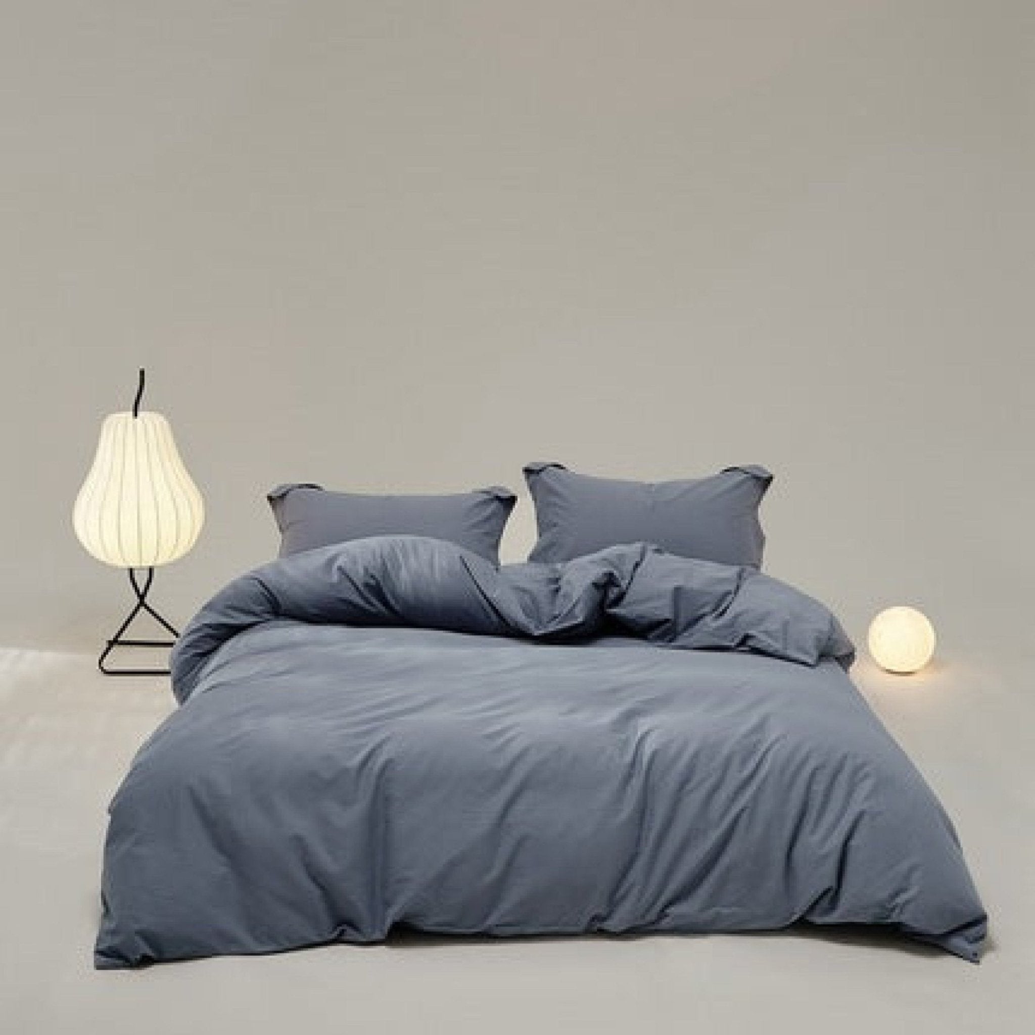 Velvære Luxe Solid Color Cotton Bedding Set