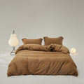 Velvære Luxe Solid Color Cotton Bedding Set