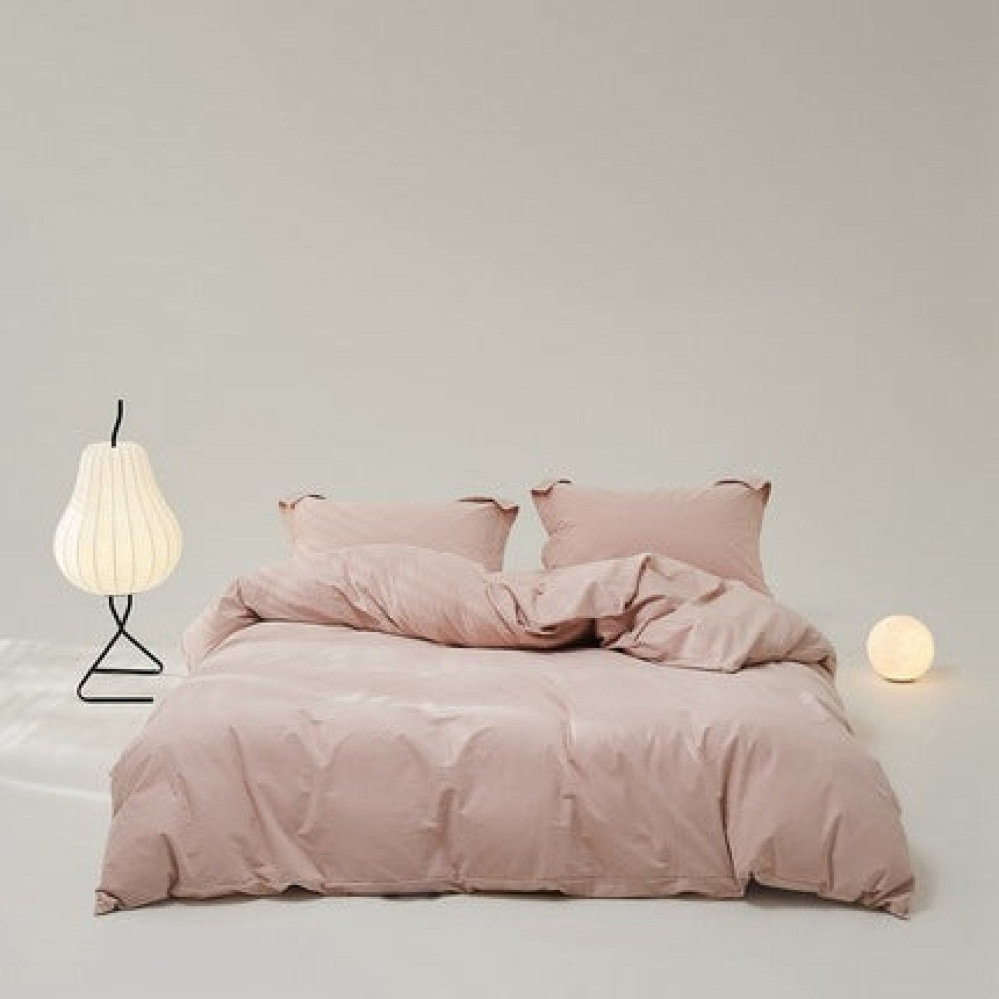Velvære Luxe Solid Color Cotton Bedding Set